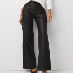Banana Republic Classic Black Wide Leg Trousers